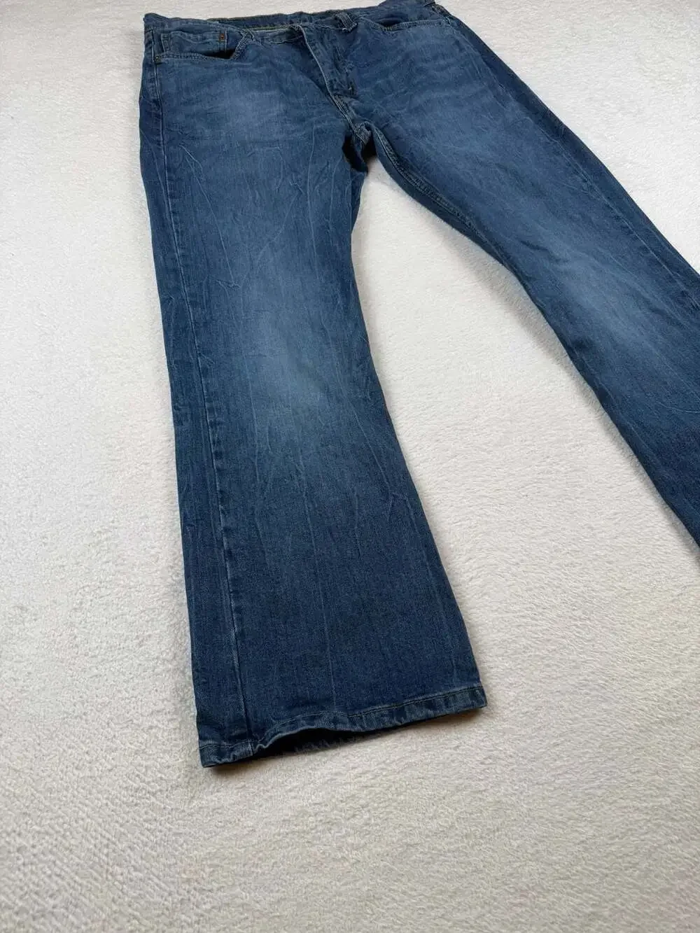 Levi's 527 Men's Slim Bootcut Medium Wash Blue Jeans Size 36x30
